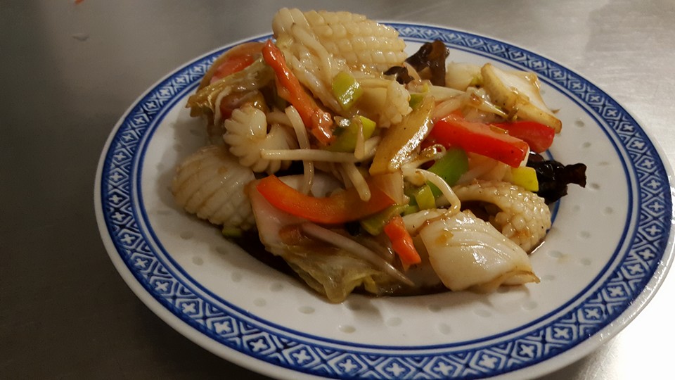 calamars legumes